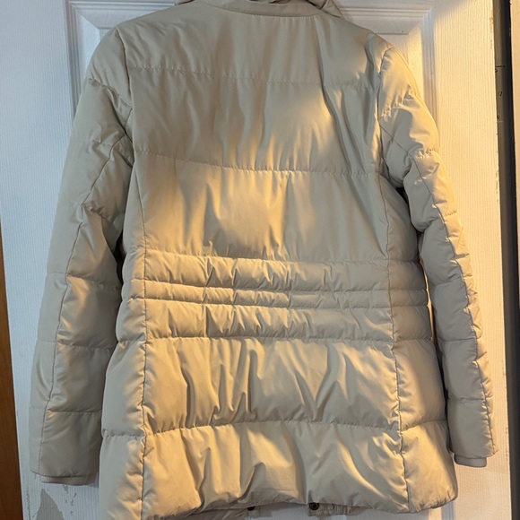 Lauren Ralph Lauren Goose Down Puffer Jacket with Sherpa Collar - Picture 9 of 12
